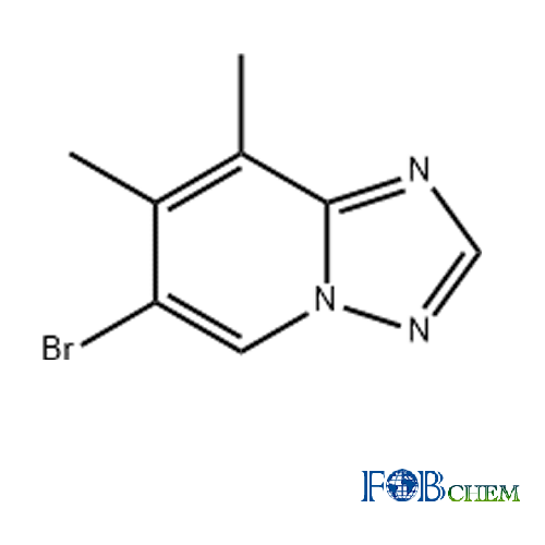 CAS NO.: 2171029-29-9 - 6-bromo-7,8-dimethyl-[1,2,4]triazolo[1,5-a]pyridine FOB CHEMICAL CO., LIMITED
