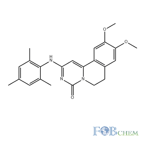 9,10-dimethoxy-2-(2,4,6-trimethylanilino)-6,7-dihydropyrimido[6,1-a]isoquinolin-4-one