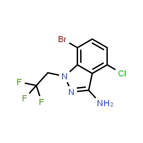 CAS NO.:2189684-52-2 - 7-bromo-4-chloro-1-(2,2,2-trifluoroethyl)indazol-3-amine FOB CHEMICAL CO., LIMITED